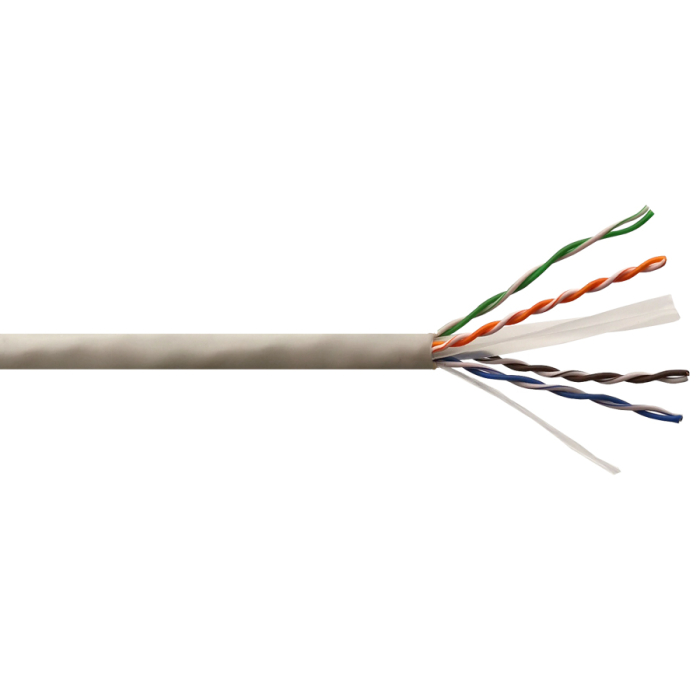 Linkbasic 500m Drum Cat6 Solid Grey UTP Cable - View 1