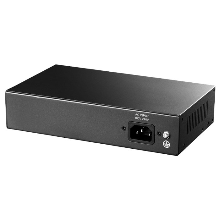 Cudy 6 Port Fast Ethernet 4 PoE 60W Switch - View 1