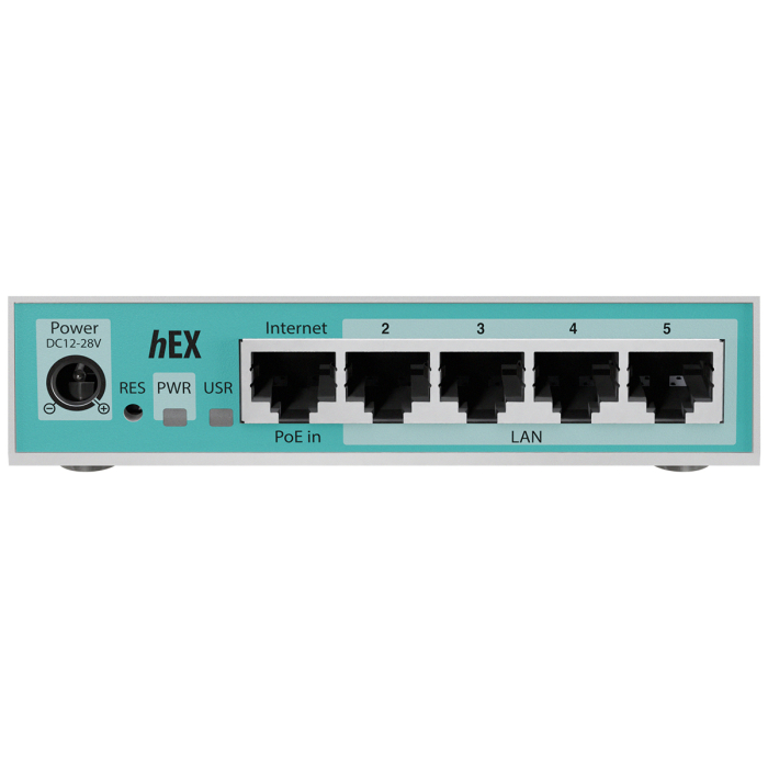 MikroTik hEX 5 Port Gigabit Desktop Router