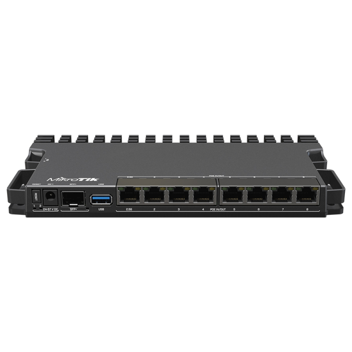 MikroTik 7 Gigabit 1x 2.5Gbps 1SFP+ 4 Core PoE Router