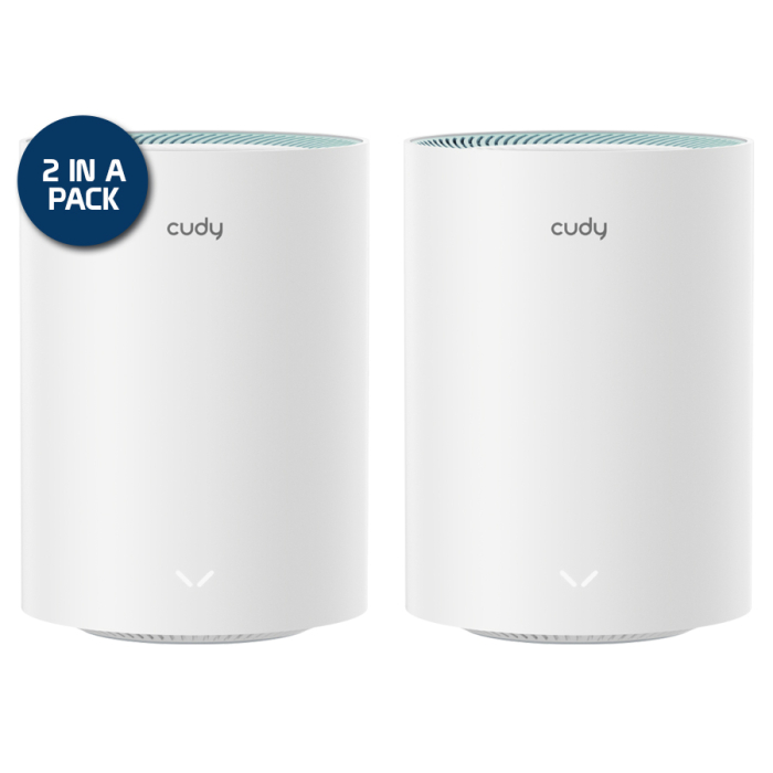Cudy Dual Band WiFi 5 1200Mbps Gigabit Mesh 2 Pack