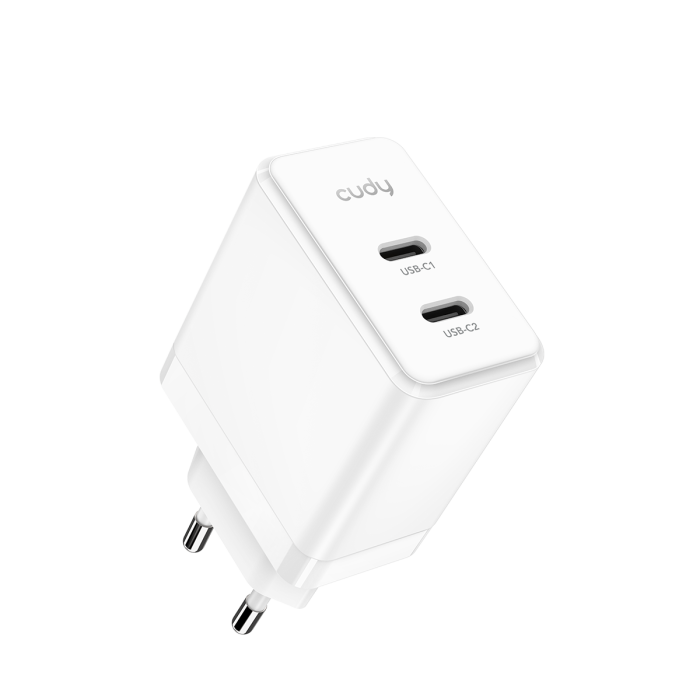 Cudy 40W 2 Port USB-C Fast Charging Adapter